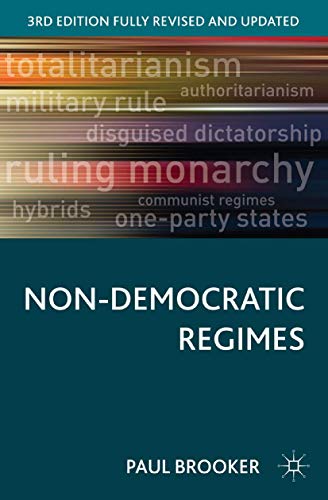 Non-Democratic Regimes (Comparative Government and Politics) von Red Globe Press
